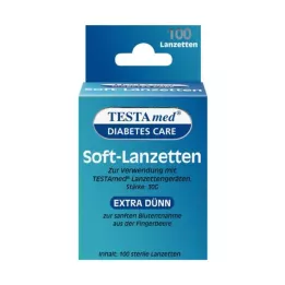 TESTAMED Meke lancete, 100 komada