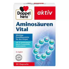 DOPPELHERZ Amino acid vital kapsule, 30 kom