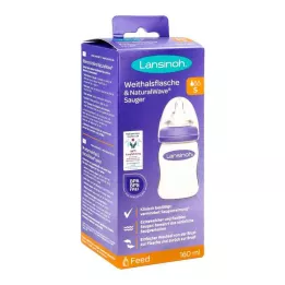 Lansinoh bočica sa širokim grlom 160 ml duda S (1 kom)
