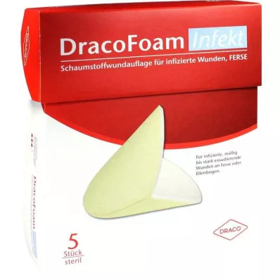 DRACOFOAM Infektivna pjena rana na peti, 5 kom DRACOFOAM Infektivna pjena rana na peti, 5 kom