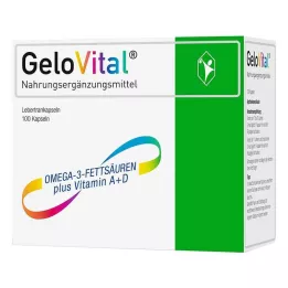 GELOVITAL Dodatak prehrani ulje jetre bakalara caps., 100 kom
