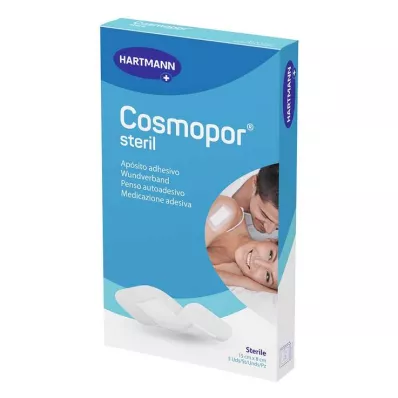 COSMOPOR sterilna obloga za rane 8x15 cm, 5 kom