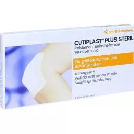 CUTIPLAST Plus sterilni zavoj 7,8x15 cm, 5 kom