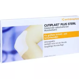 CUTIPLAST Plus sterilni zavoj 10x19,8 cm, 5 kom