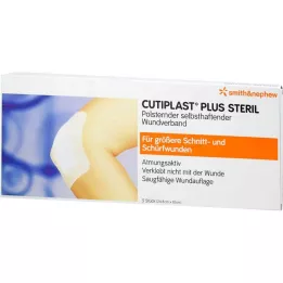 CUTIPLAST Plus sterilni zavoj 10x24,8 cm, 5 kom