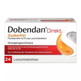 DOBENDAN Izravni flurbiprofen bez šećera 8,75 mg lut, 24 kom