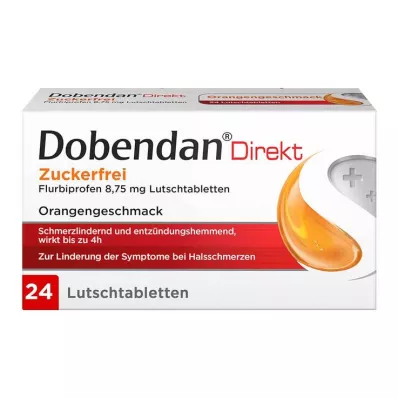 Dobendan Direct Flurbiprofen bez šećera 8,75 mg pastile, 24 kom