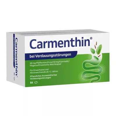 CARMENTHIN za probavne smetnje msr.Softkaps., 84 kom