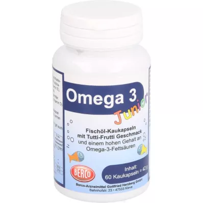 OMEGA-3 Junior Berco kapsule za žvakanje, 60 kom