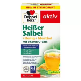 DOPPELHERZ ljuta kadulja+med+mentol granule, 10 kom