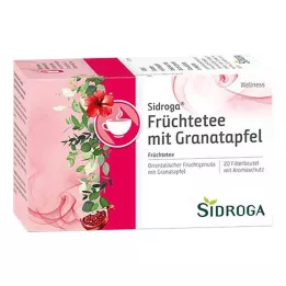 SIDROGA Wellness voćni čaj s filter vrećicom nara, 20X2,0 g