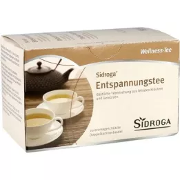 SIDROGA Filter vrećica wellness relax čaja, 20X1,75 g