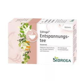 SIDROGA Filter vrećica wellness relax čaja, 20X1,75 g