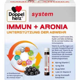 DOPPELHERZ Immun+Aronija sustav ampule, 10 kom