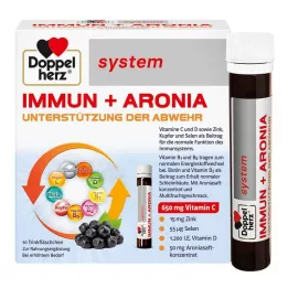 Doppelherz system Immune+Aronija ampule, 10 kom
