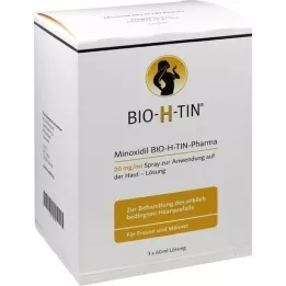 MINOXIDIL BIO-H-TIN Pharma 20 mg/ml sprej otopina, 3x60 ml