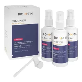 MINOXIDIL BIO-H-TIN Pharma 20 mg/ml sprej otopina, 3x60 ml