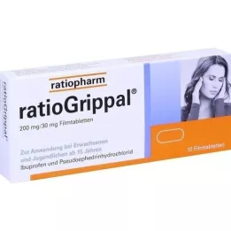RATIOGRIPPAL 200 mg/30 mg filmom obložene tablete, 10 kom