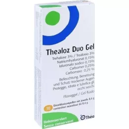 THEALOZ Duo gel za oči, 30X0,4 g
