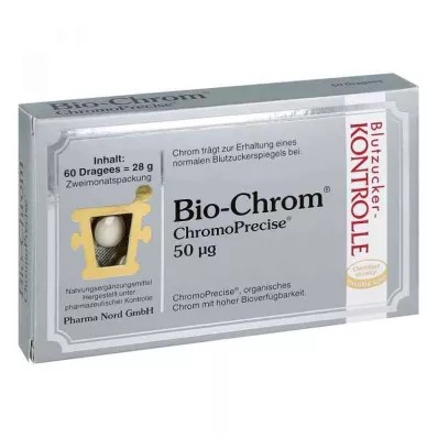 BIO-CHROM ChromoPrecise 50 μg Pharma Nord dražeje, 60 kom