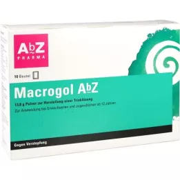 MACROGOL AbZ Plv.z.Her.e.Lsg.z.Intake, 10 kom