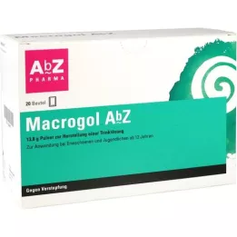 MACROGOL AbZ Plv.z.Her.e.Lsg.z.Intake, 20 kom