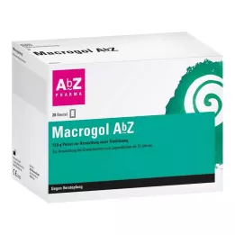 Macrogol AbZ prašak za pripremu oralne otopine, 20 kom