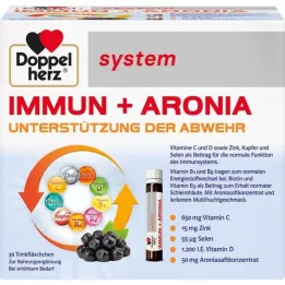 DOPPELHERZ Immun+Aronija sustav ampule, 30 kom