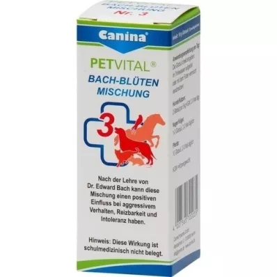 PETVITAL Bachovo cvijeće br.3 Globuli vet., 10 g