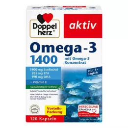 DOPPELHERZ Omega-3 1.400 kapsula, 120 kom