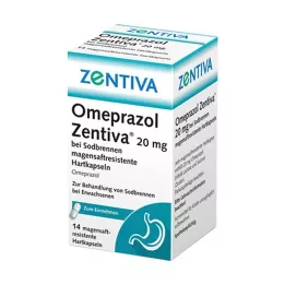 OMEPRAZOL Zentiva 20 mg za žgaravicu, 14 kom