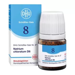 BIOCHEMIE DHU 8 sodium chloratum D 6 globula, 10 g