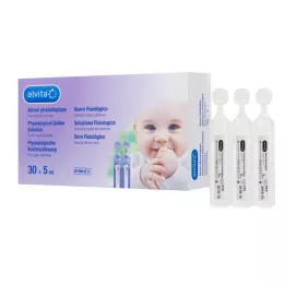 ALVITA fiziološka otopina ampule, 30X5 ml