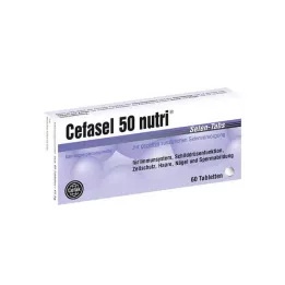 CEFASEL 50 nutri selen tabs, 60 kom