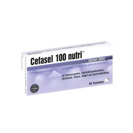 CEFASEL 100 nutri selen tabs, 60 kom