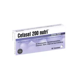 CEFASEL 200 nutri selen tabs, 60 kom