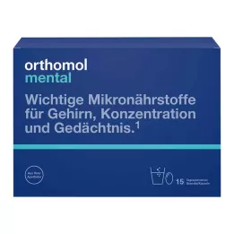 ORTHOMOL mentalne granule/kapsule 15 dana kombinacija, 1 str