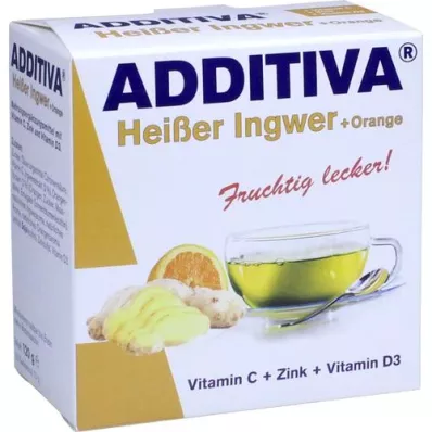 ADDITIVA ljuti đumbir + naranča u prahu, 120 g