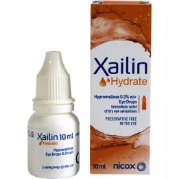 XAILIN Hydrate kapi za oči, 10 ml