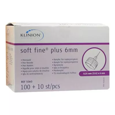 Soft Fine plus 0,25x6 mm 31G kanila Cpc, 110 kom Soft Fine plus 0,25x6 mm 31G kanila Cpc, 110 kom