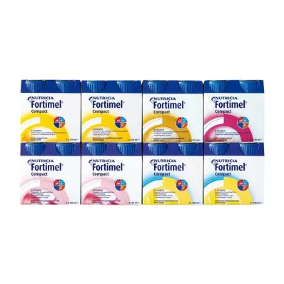 FORTIMEL Kompaktni 2,4 mješoviti karton 8X4X125 ml
