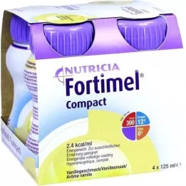 FORTIMEL Compact 2.4 okus vanilije, 4X125 ml