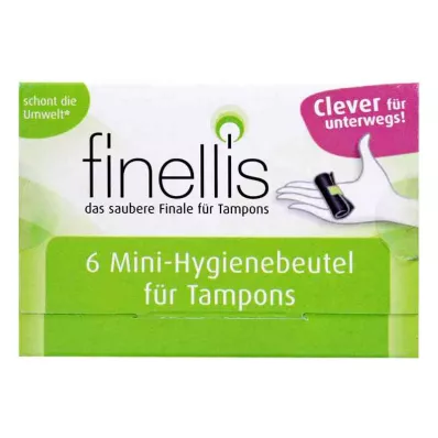 Finellis mini higijenske vrećice za tampone u pokretu (6 komada)