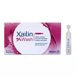 XAILIN Otopina za ispiranje očiju u pojedinačnim dozama, 20X5 ml