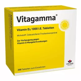Vitagamma® D3 1.000 IU vitamin D3 tablete, 200 kom