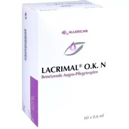 LACRIMAL U redu N kapi za oko, 60X0,6 ml