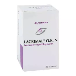 LACRIMAL U redu N kapi za oko, 60X0,6 ml