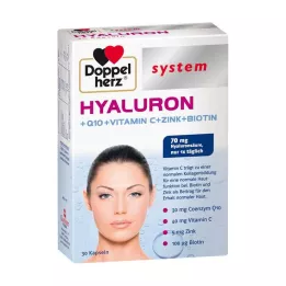 DOPPELHERZ Hyaluron system kapsule, 30 kom
