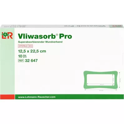VLIWASORB Pro superabsorb.Comp.sterile 12,5x22,5 cm, 10 kom