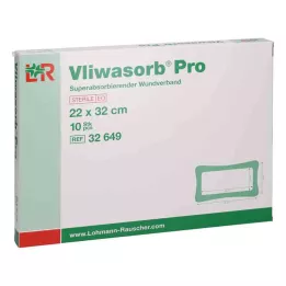 VLIWASORB Pro superabsorb.Komp.sterile 22x32 cm, 10 kom